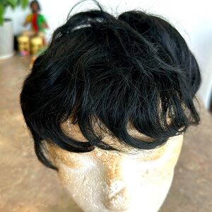 New hairpiece topper, great fur both men and women you can wash dye or curl